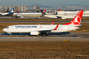 Turkish Airlines Boeing 737-8F2 (TC-JVU) at  Istanbul - Ataturk, Turkey