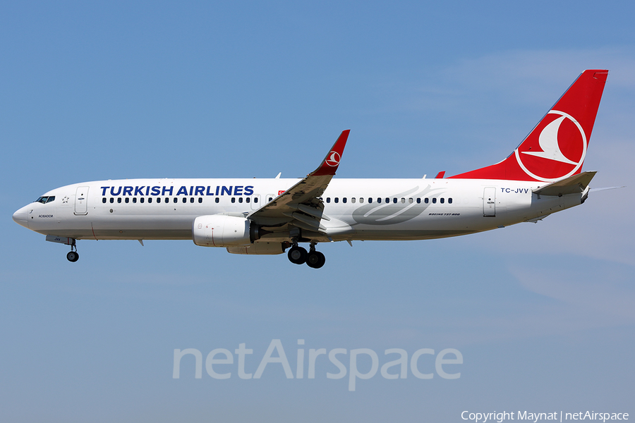 Turkish Airlines Boeing 737-8F2 (TC-JVV) | Photo 204119