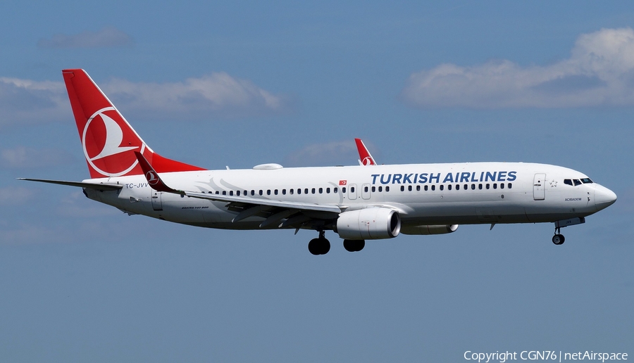 Turkish Airlines Boeing 737-8F2 (TC-JVV) | Photo 679970