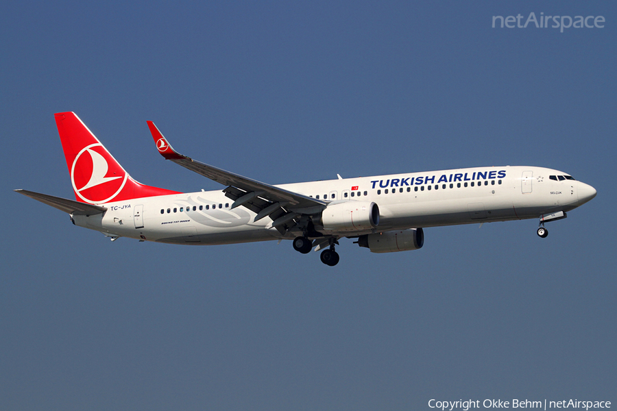 Turkish Airlines Boeing 737-9F2(ER) (TC-JYA) | Photo 44197