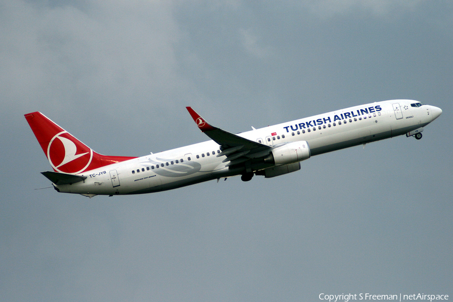Turkish Airlines Boeing 737-9F2(ER) (TC-JYB) | Photo 46811