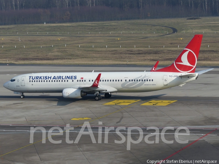 Turkish Airlines Boeing 737-9F2(ER) (TC-JYB) | Photo 222111