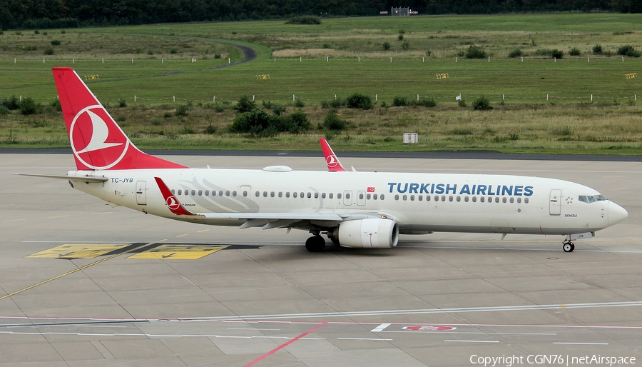 Turkish Airlines Boeing 737-9F2(ER) (TC-JYB) | Photo 593777