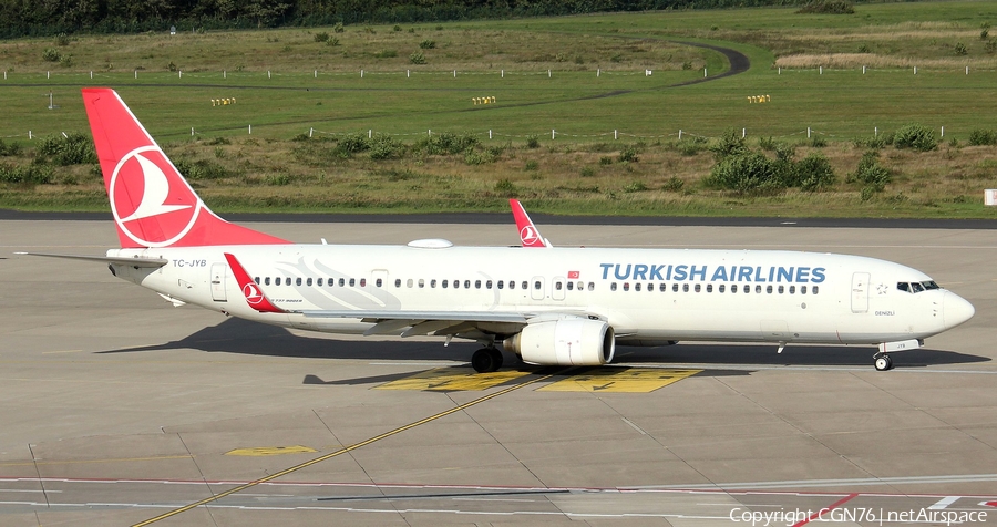 Turkish Airlines Boeing 737-9F2(ER) (TC-JYB) | Photo 595332