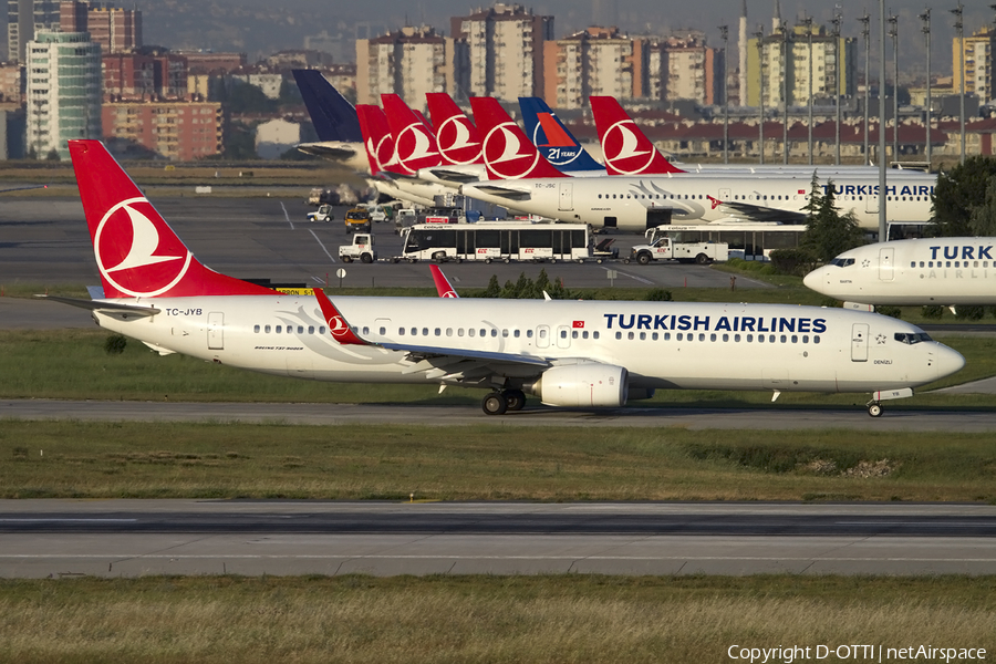 Turkish Airlines Boeing 737-9F2(ER) (TC-JYB) | Photo 409639