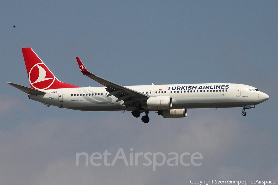 Turkish Airlines Boeing 737-9F2(ER) (TC-JYB) | Photo 84283