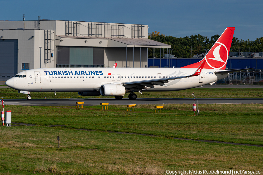 Turkish Airlines Boeing 737-9F2(ER) (TC-JYC) | Photo 531713