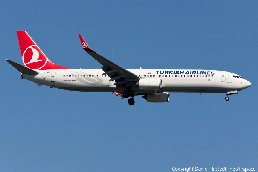 Turkish Airlines Boeing 737-9F2(ER) (TC-JYC) | Photo 496637