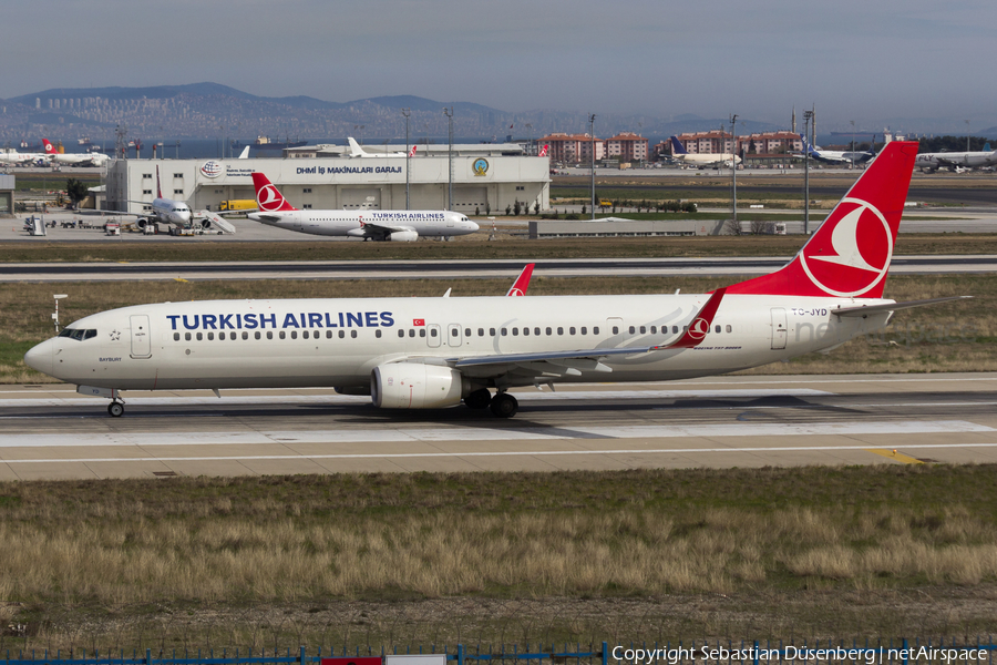 Turkish Airlines Boeing 737-9F2(ER) (TC-JYD) | Photo 171109