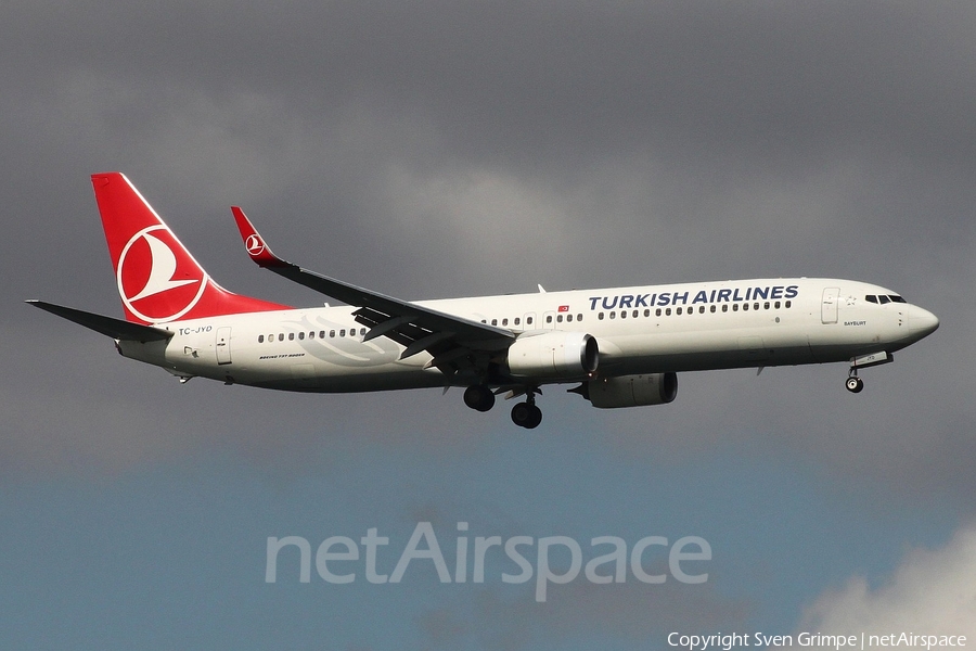 Turkish Airlines Boeing 737-9F2(ER) (TC-JYD) | Photo 271677