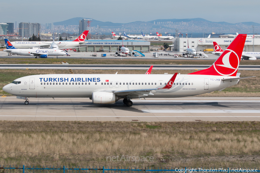 Turkish Airlines Boeing 737-9F2(ER) (TC-JYD) | Photo 84663