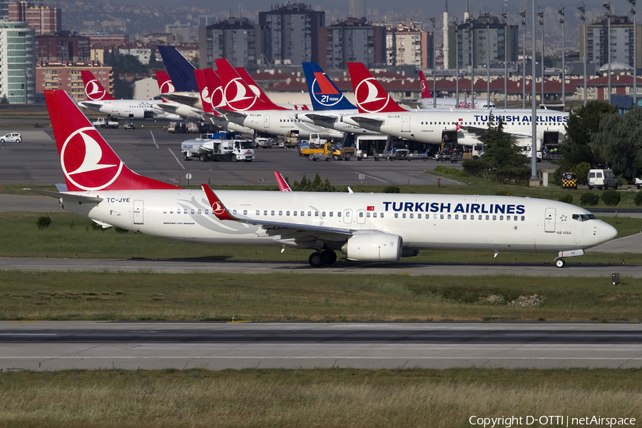 Turkish Airlines Boeing 737-9F2(ER) (TC-JYE) | Photo 409610