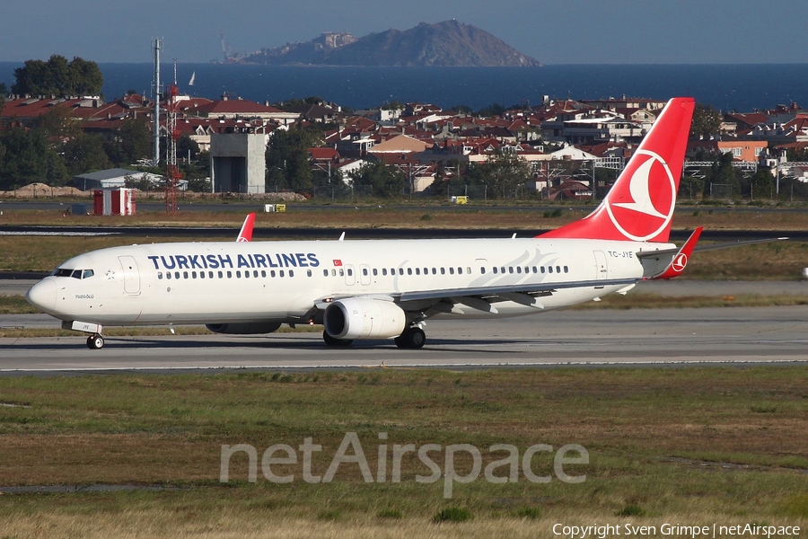 Turkish Airlines Boeing 737-9F2(ER) (TC-JYE) | Photo 271235