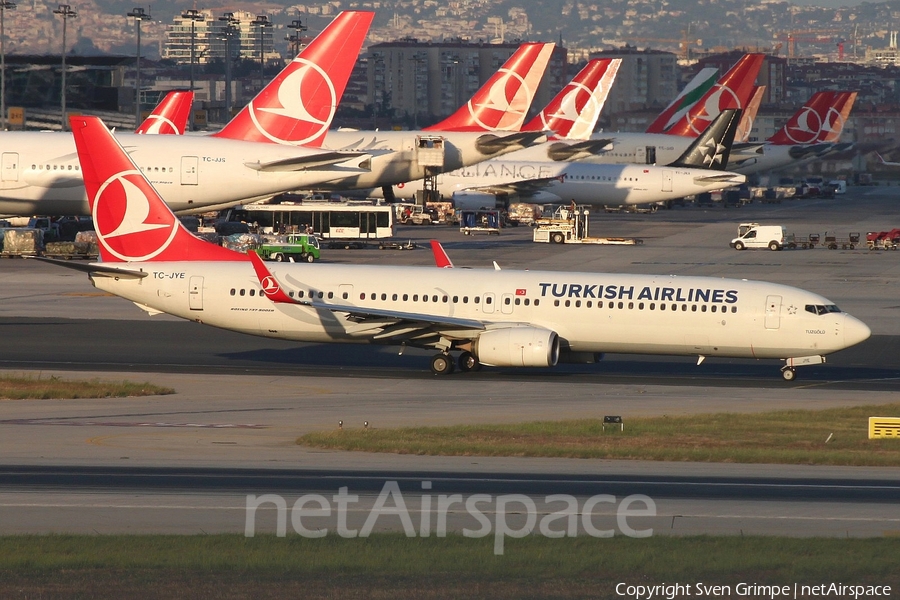 Turkish Airlines Boeing 737-9F2(ER) (TC-JYE) | Photo 277629