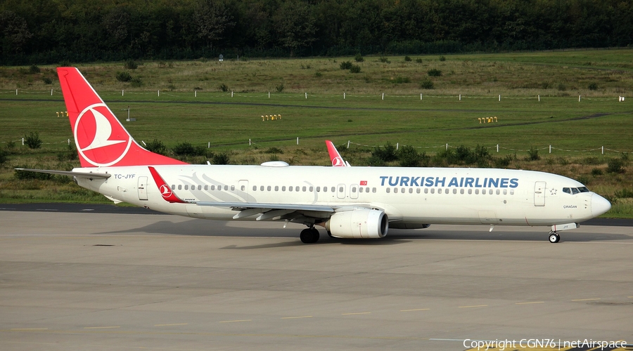 Turkish Airlines Boeing 737-9F2(ER) (TC-JYF) | Photo 592171