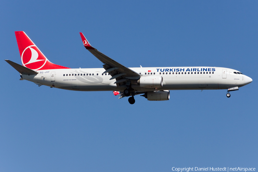 Turkish Airlines Boeing 737-9F2(ER) (TC-JYF) | Photo 494000