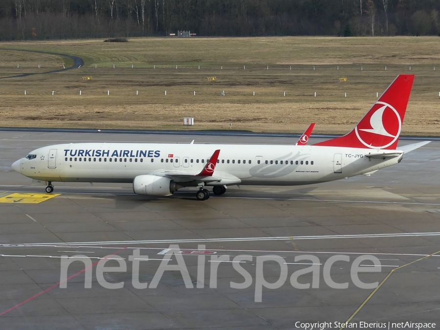 Turkish Airlines Boeing 737-9F2(ER) (TC-JYG) | Photo 292797