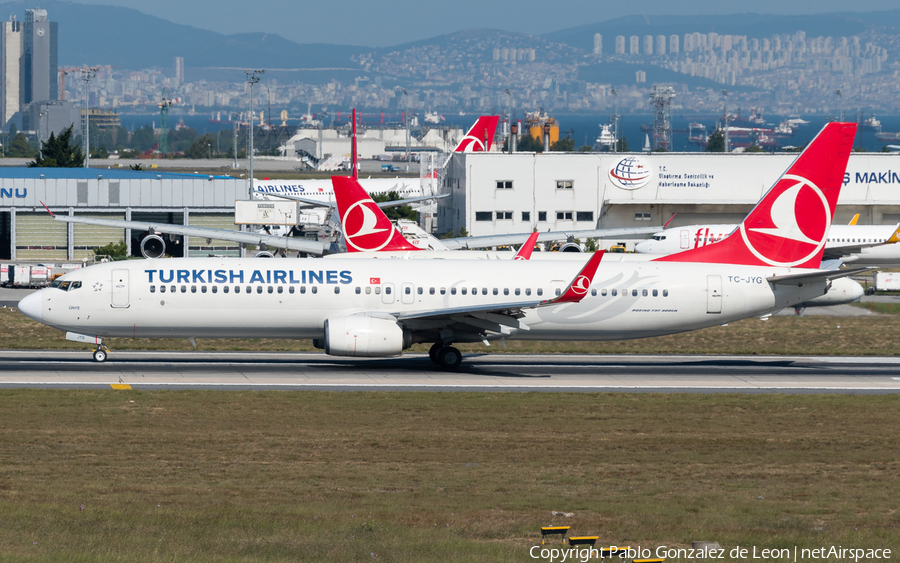 Turkish Airlines Boeing 737-9F2(ER) (TC-JYG) | Photo 334338