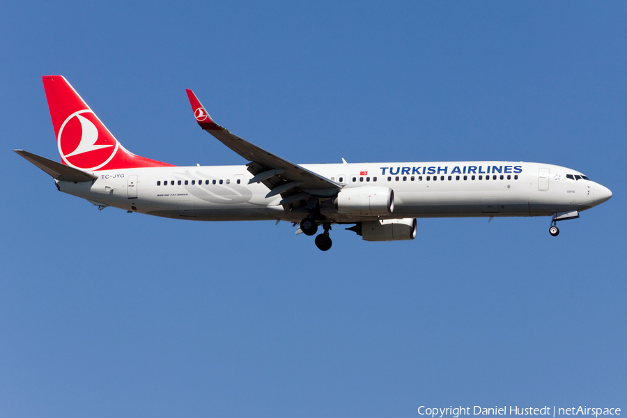 Turkish Airlines Boeing 737-9F2(ER) (TC-JYG) | Photo 493999