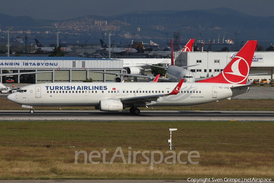Turkish Airlines Boeing 737-9F2(ER) (TC-JYG) | Photo 274453