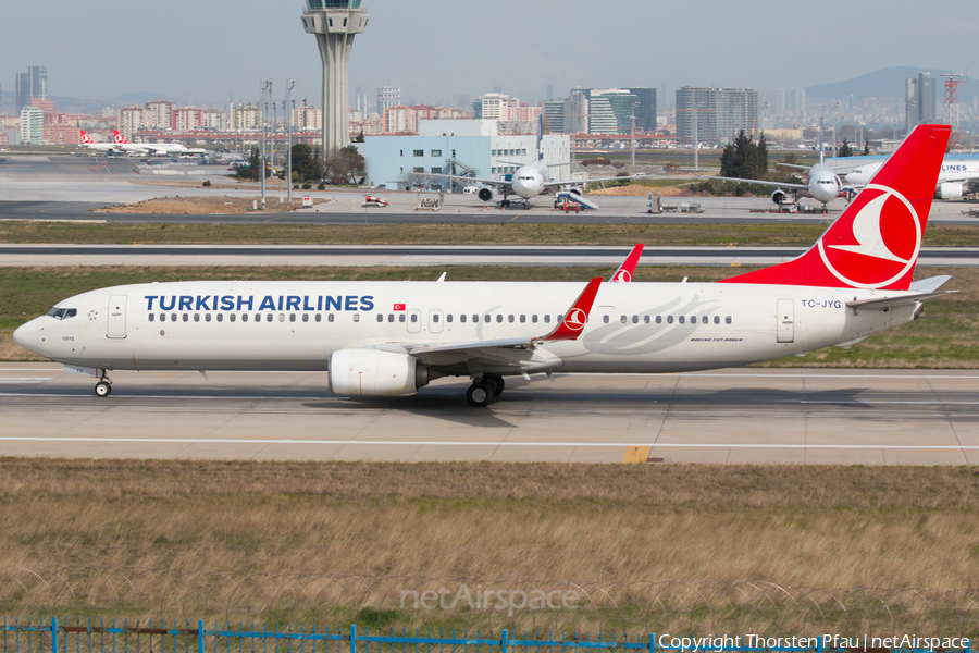 Turkish Airlines Boeing 737-9F2(ER) (TC-JYG) | Photo 84742