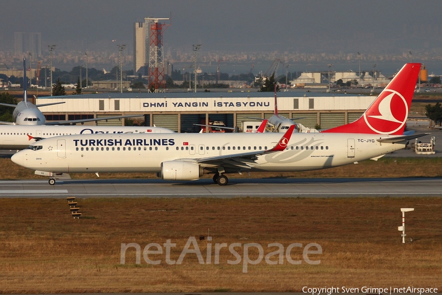Turkish Airlines Boeing 737-9F2(ER) (TC-JYG) | Photo 91695