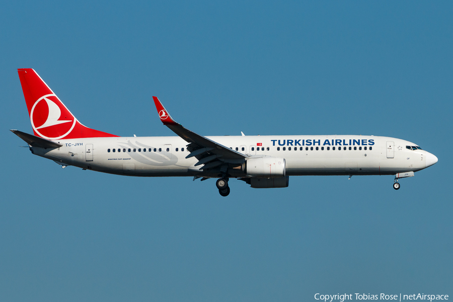 Turkish Airlines Boeing 737-9F2(ER) (TC-JYH) | Photo 310257