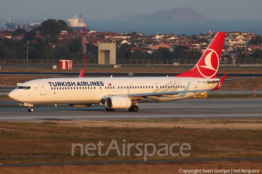 Turkish Airlines Boeing 737-9F2(ER) (TC-JYH) | Photo 92838