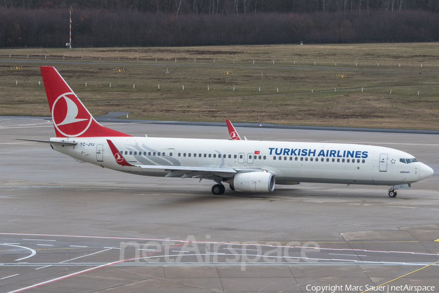 Turkish Airlines Boeing 737-9F2(ER) (TC-JYJ) | Photo 288052
