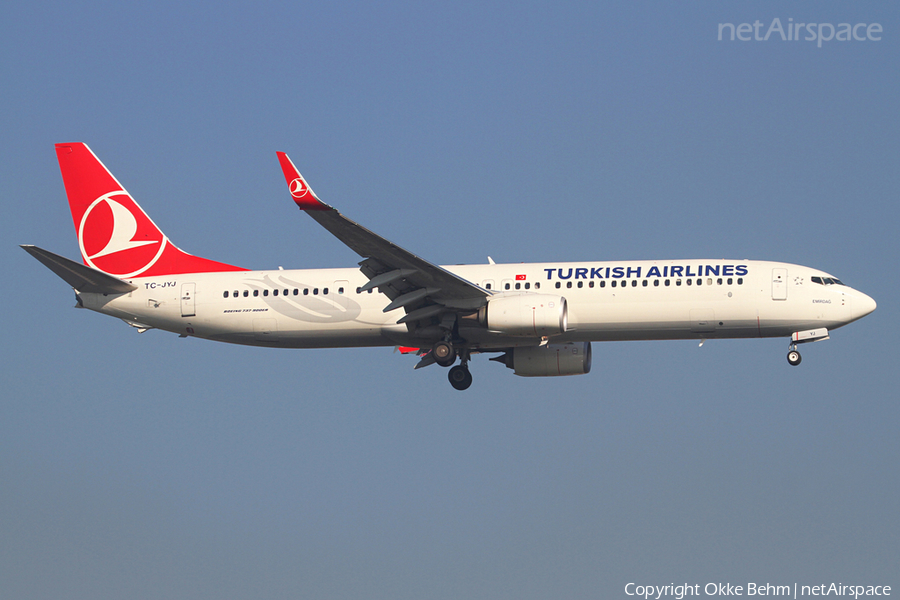 Turkish Airlines Boeing 737-9F2(ER) (TC-JYJ) | Photo 44204