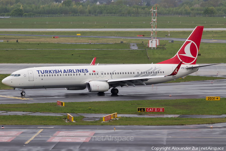 Turkish Airlines Boeing 737-9F2(ER) (TC-JYL) | Photo 413592