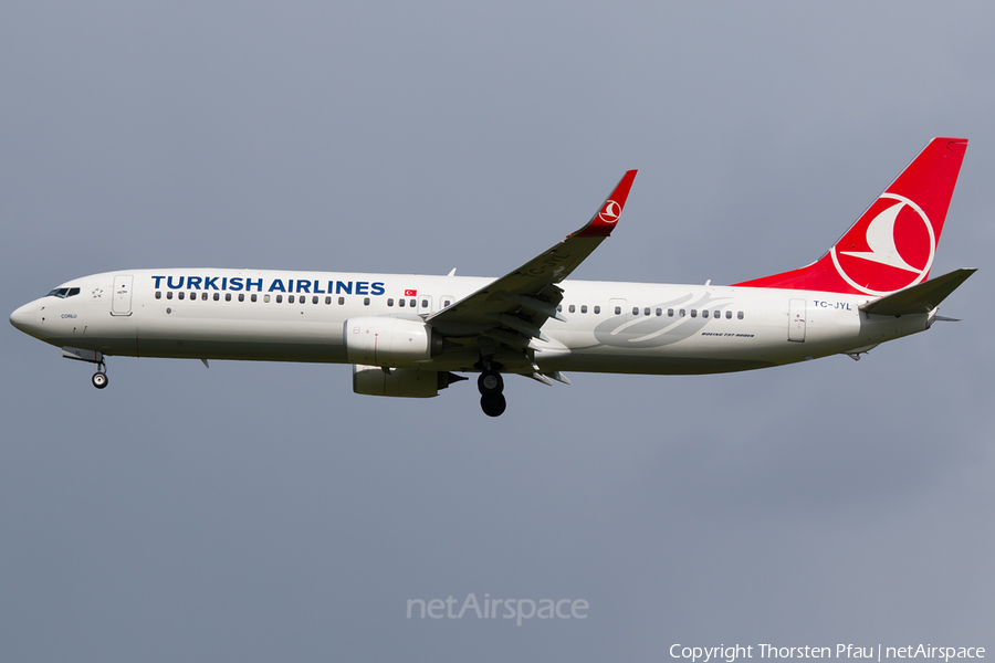 Turkish Airlines Boeing 737-9F2(ER) (TC-JYL) | Photo 106331