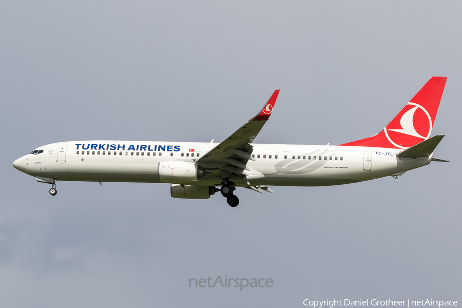 Turkish Airlines Boeing 737-9F2(ER) (TC-JYL) | Photo 106549