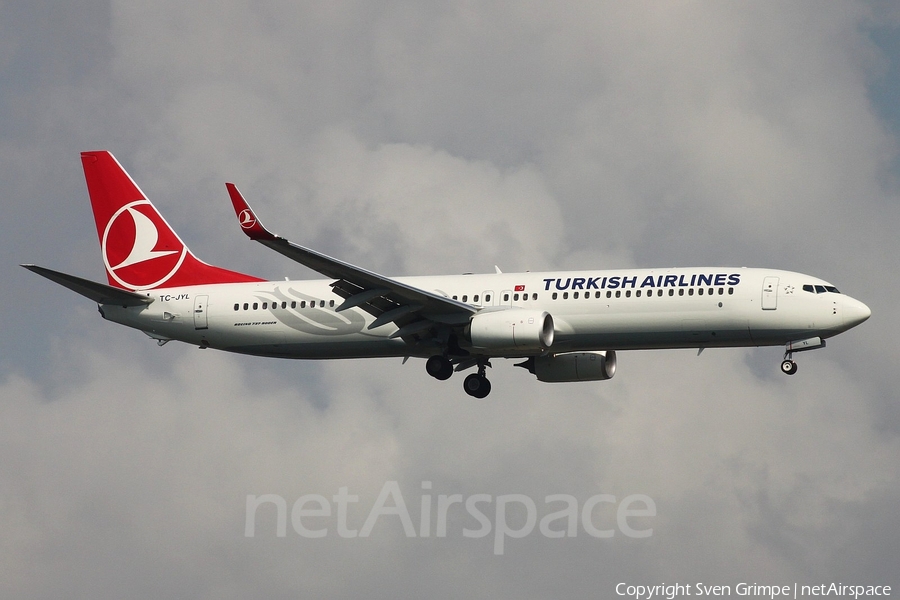 Turkish Airlines Boeing 737-9F2(ER) (TC-JYL) | Photo 94223