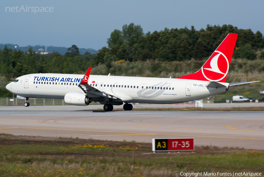 Turkish Airlines Boeing 737-9F2(ER) (TC-JYL) | Photo 89321