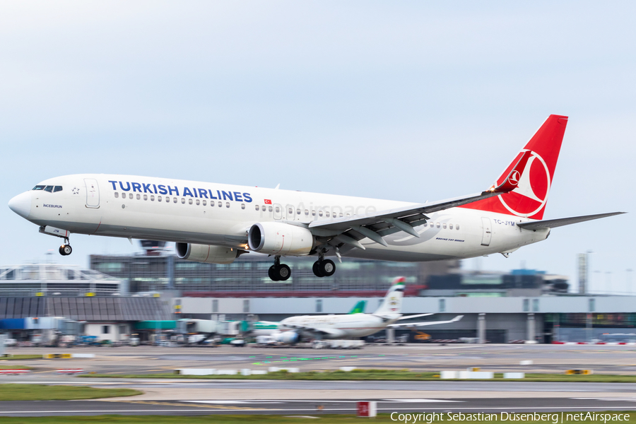 Turkish Airlines Boeing 737-9F2(ER) (TC-JYM) | Photo 291496