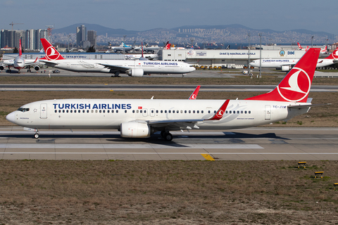 Turkish Airlines Boeing 737-9F2(ER) (TC-JYM) at  Istanbul - Ataturk, Turkey