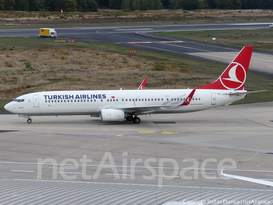 Turkish Airlines Boeing 737-9F2(ER) (TC-JYN) | Photo 272974