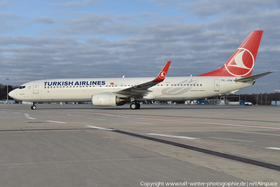 Turkish Airlines Boeing 737-9F2(ER) (TC-JYN) | Photo 434635