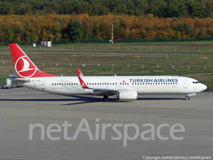 Turkish Airlines Boeing 737-9F2(ER) (TC-JYN) | Photo 532491