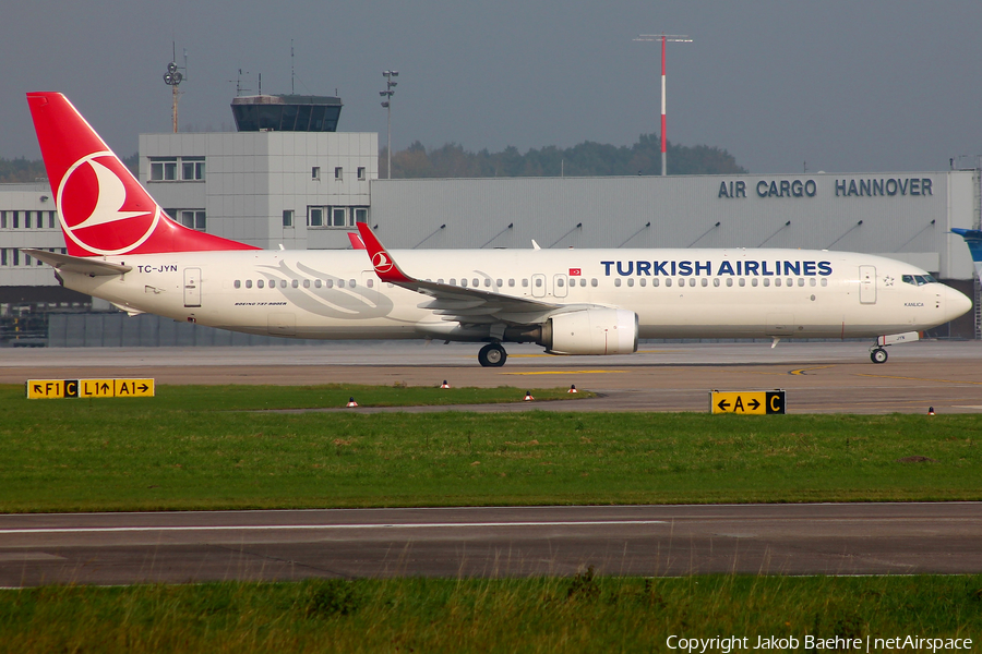 Turkish Airlines Boeing 737-9F2(ER) (TC-JYN) | Photo 193872