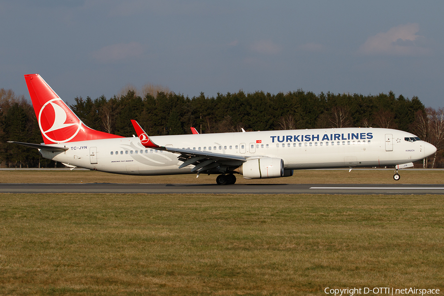 Turkish Airlines Boeing 737-9F2(ER) (TC-JYN) | Photo 438891