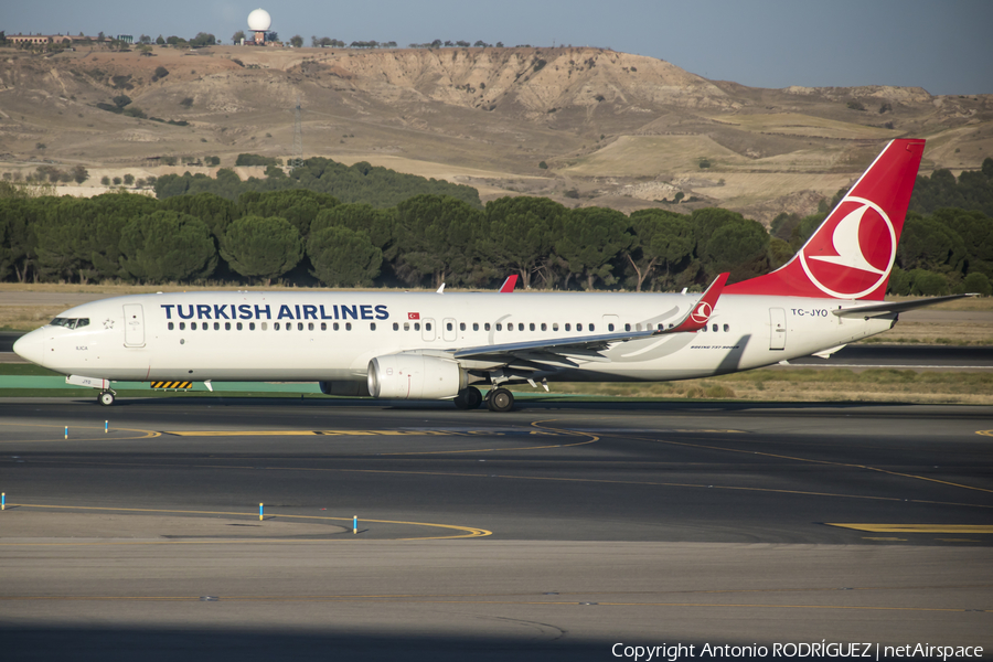 Turkish Airlines Boeing 737-9F2(ER) (TC-JYO) | Photo 194265