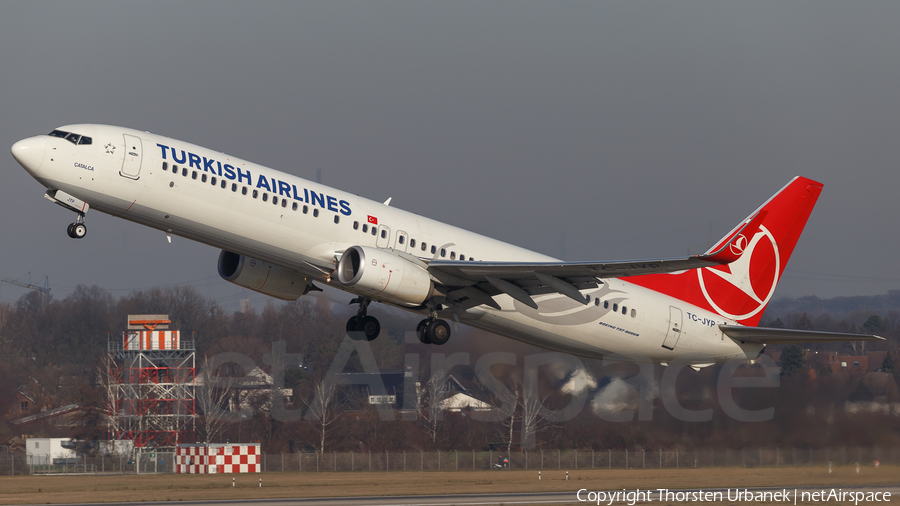 Turkish Airlines Boeing 737-9F2(ER) (TC-JYP) | Photo 296212