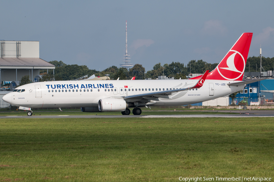 Turkish Airlines Boeing 737-8F2 (TC-JZE) | Photo 187315