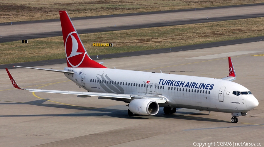 Turkish Airlines Boeing 737-8F2 (TC-JZF) | Photo 443085