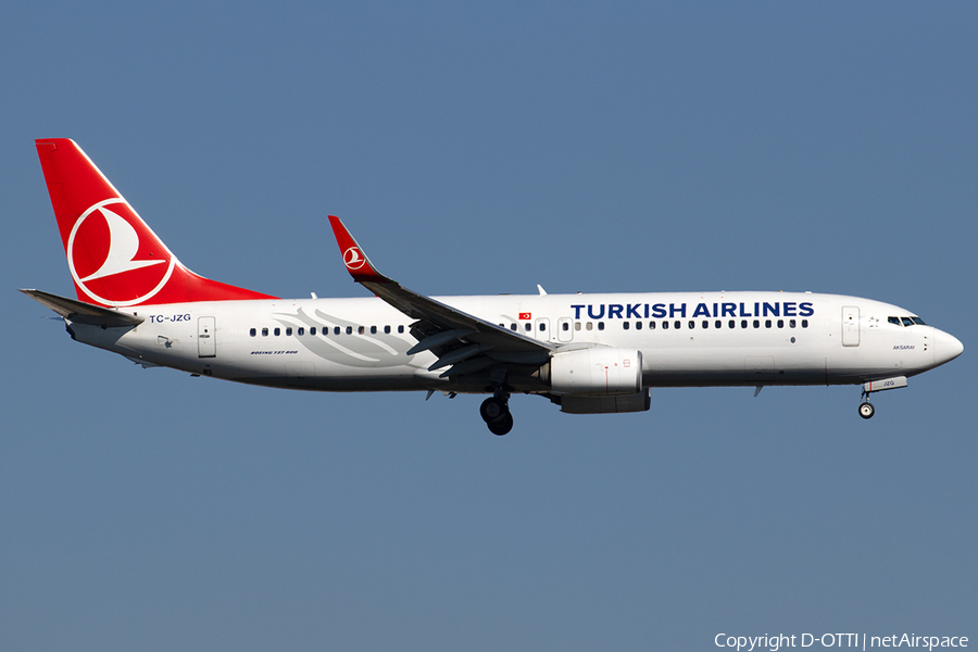 Turkish Airlines Boeing 737-8F2 (TC-JZG) | Photo 309357