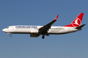 Turkish Airlines Boeing 737-8F2 (TC-JZH) at  Barcelona - El Prat, Spain