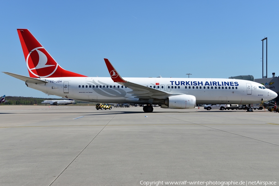 Turkish Airlines Boeing 737-8F2 (TC-JZH) | Photo 460590