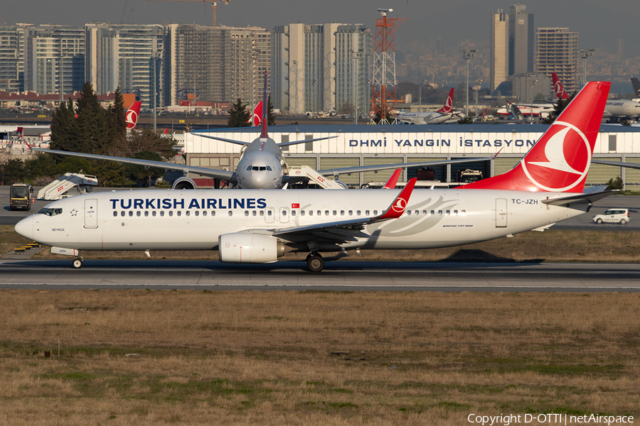 Turkish Airlines Boeing 737-8F2 (TC-JZH) | Photo 309718